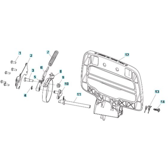 Chain Break for Husqvarna 240i Battery Chainsaw