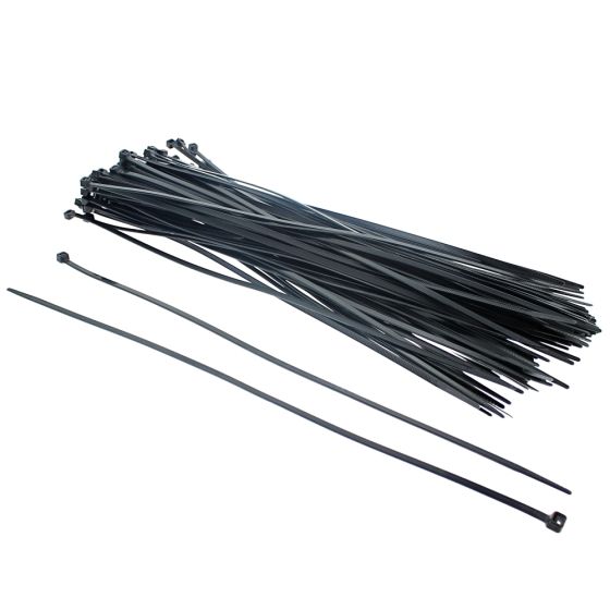 Cable Ties 4.8mm x 370mm, 100 Pack