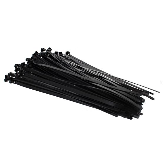 Releasable Cable Ties 7.6mm x 300mm, 100 Pack