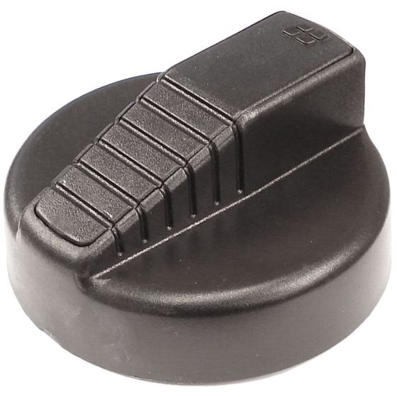 Plain Black Plastic Tank Cap, 90mm O/D, 67mm I/D