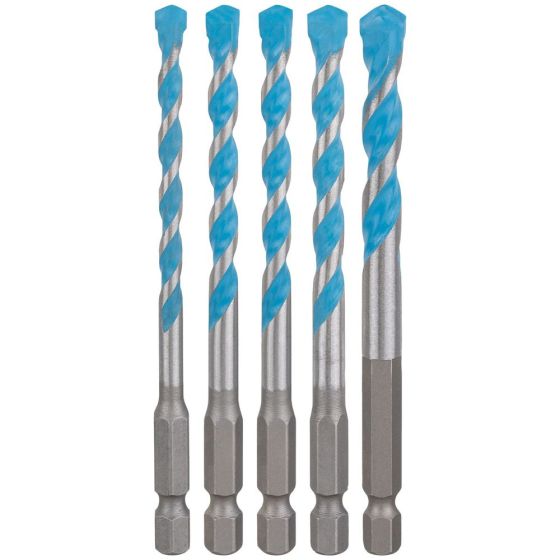 Bosch 5 Piece Expert Multi-Construction Hex-9 Drill Bit Set - OEM No. 2608900586