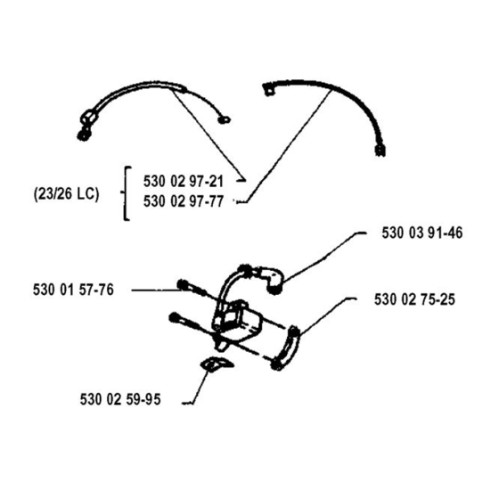 Ignition System for Husqvarna 26 L Trimmer/ Edgers