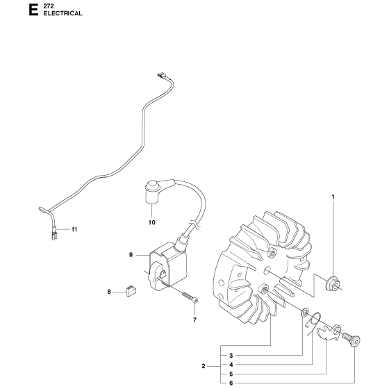 Electrical Assembly for Husqvarna 272xp Chainsaw