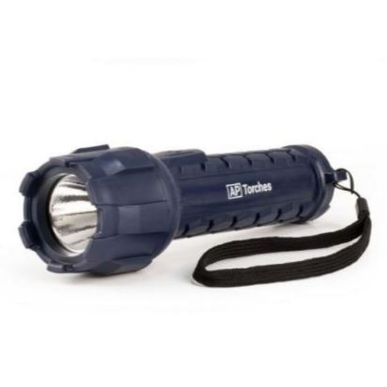 Heavy Duty Rubber LED Torch