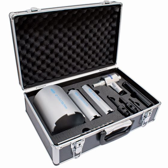 Mexco 9 Piece Dust Management Core Drill Kit - A10DCDKITEXT3