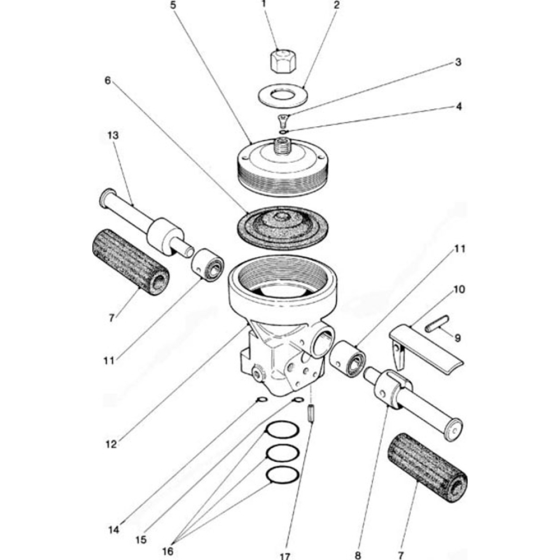 Top Cover Assembly for Belle 30-30 PAN Breakers