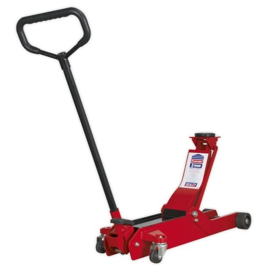 Trolley Jack 3tonne European Style Low Entry Sealey Part No. 3000ESLE