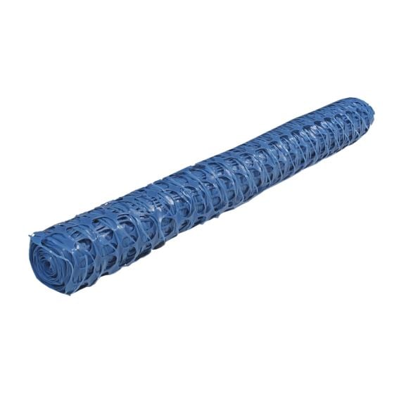 Poly Mesh Barrier Fencing 1m x 50m Roll - Blue