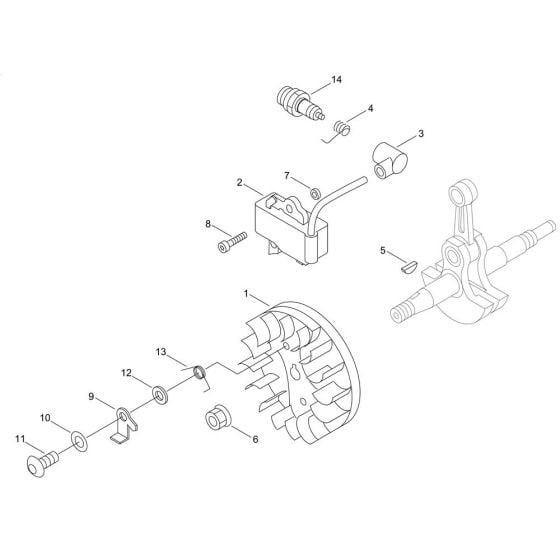 Magneto for Shindaiwa 305S Chainsaw