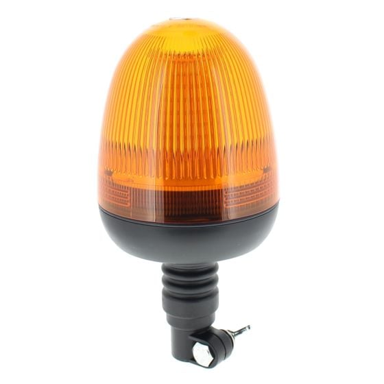 LED Amber/Orange Flashing Beacon (High Profile) - Flexi DIN Spigot Fixing