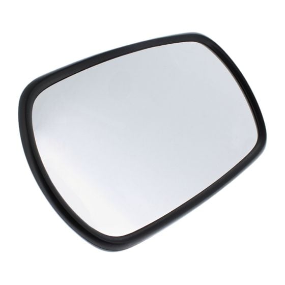 Convex Mirror Head with Mirror Glass - 260mm x 158mm