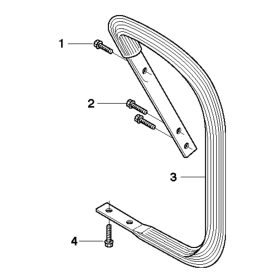 Handle Assembly For Husqvarna 3120XP Chainsaw 