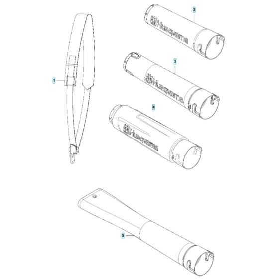 Accessories for Husqvarna 320iB Mark II Battery Blower