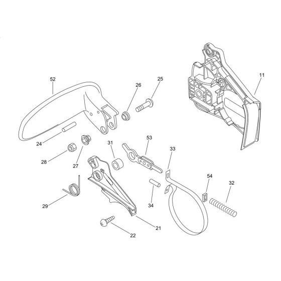 Chain Brake for Shindaiwa 320TS Chainsaw