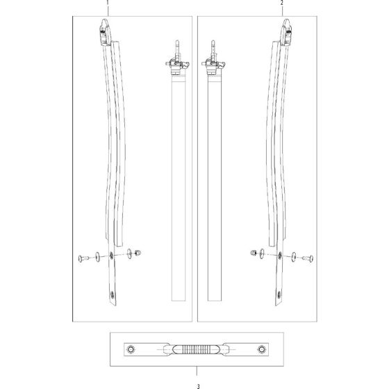 Harness Assembly for Husqvarna 321 S25, 2016-11 Sprayers