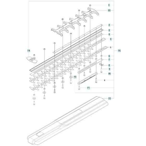 Cutting Equipment for Husqvarna 322iHD60 Battery Hedge Trimmer