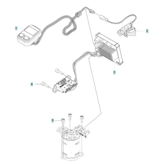 Electrical for Husqvarna 322iHD60 Battery Hedge Trimmer