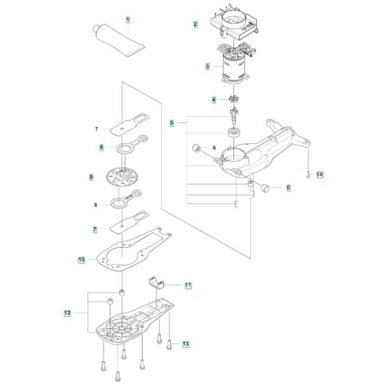 Gears for Husqvarna 322iHD60 Battery Hedge Trimmer