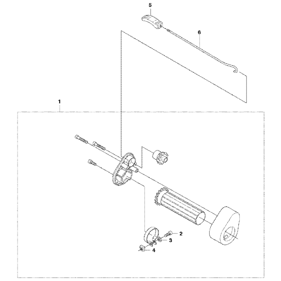 Handle Assembly for Husqvarna 325 HE4 Hedge Trimmers