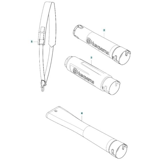 Accessories for Husqvarna 325iB Battery Blower