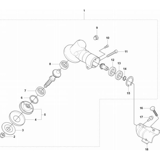 Bevel Gear for Husqvarna 325 Lx Trimmer/ Edgers