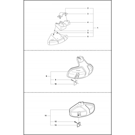 Accessories for Husqvarna 326 Lx Trimmer/ Edgers