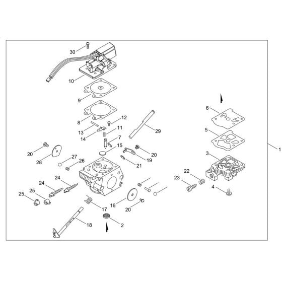 Carburettor for Shindaiwa 341AC Chainsaw