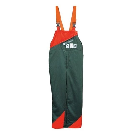 Bib-n-Brace Chainsaw Safety Trousers - Large