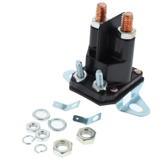 Universal Starter Solenoid, 4 Terminals 5/16"-24 Studs (12 Volt)