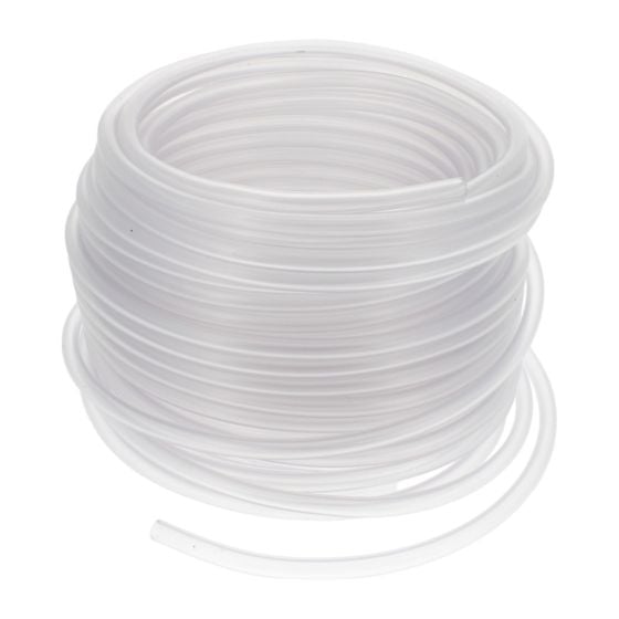 Clear 1/4" PVC Fuel Hose Pipe (ID 6mm x OD 9mm x L 30 Metres)