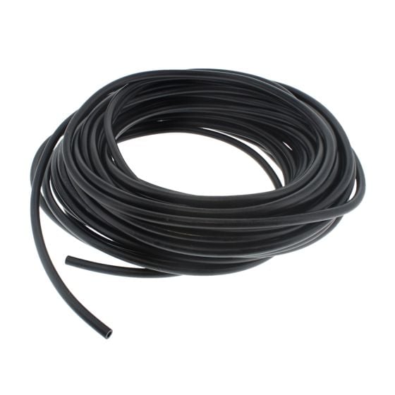 Black Rubber Fuel Hose Pipe (ID 3mm x OD 5mm x L 10 Metres)