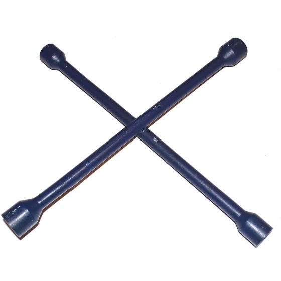 Wheel Nut Wrench Four Way 17mm 19mm 21mm & 22mm