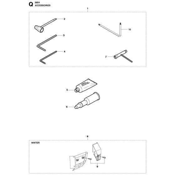 Accessories For Husqvarna 365h Chainsaw 