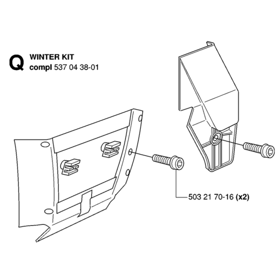 Accessories-1 Assembly For Husqvarna 385XP Chainsaw 