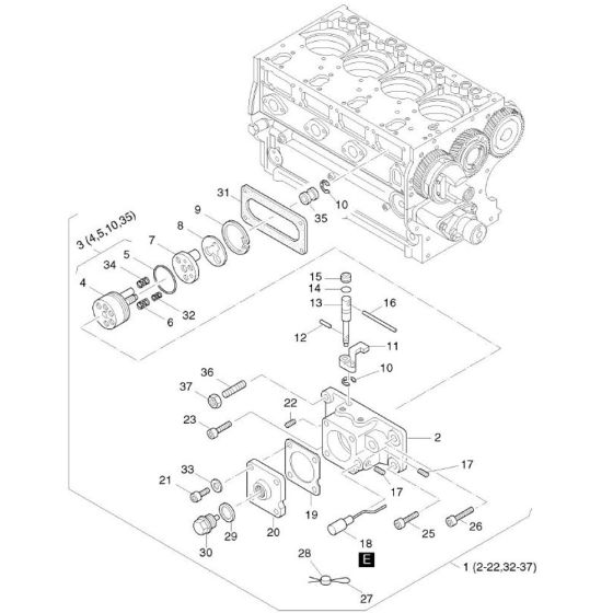 Extra Fuel Device for Hatz 3M41 Diesel Engines