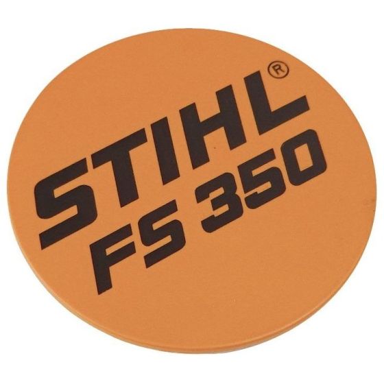 Model Plate for Stihl FS350 - 4134 967 1507