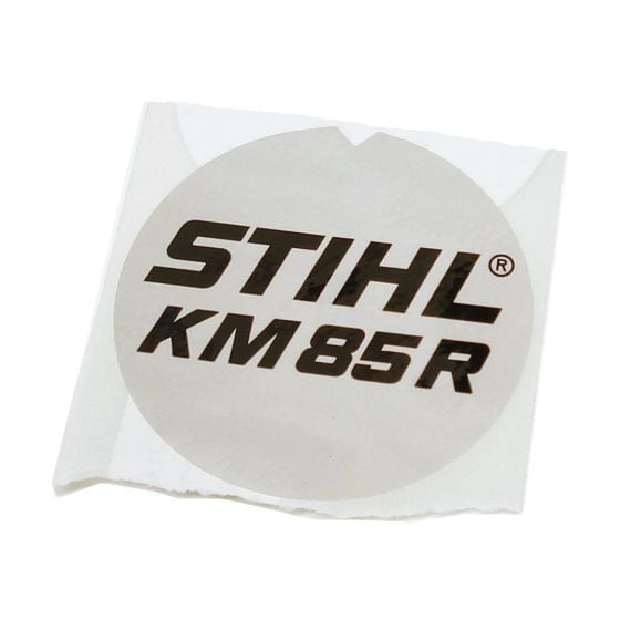 Model Plate for Stihl KM85R - 4137 967 1523