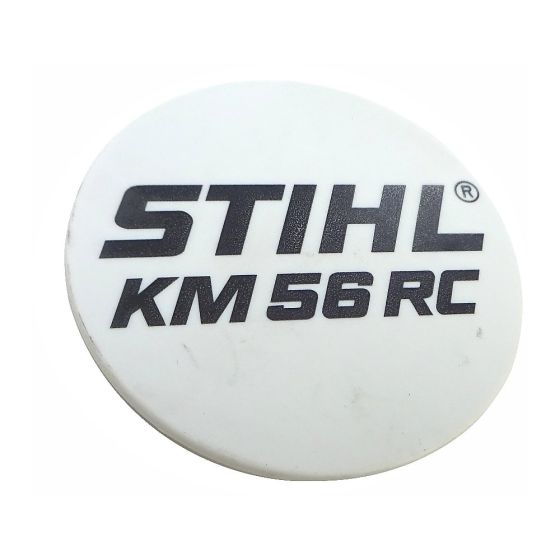 Model Plate for Stihl KM56RC - 4144 967 1505