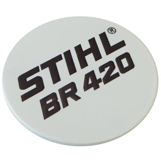 Model Plate for Stihl BR420 - 4203 967 1506