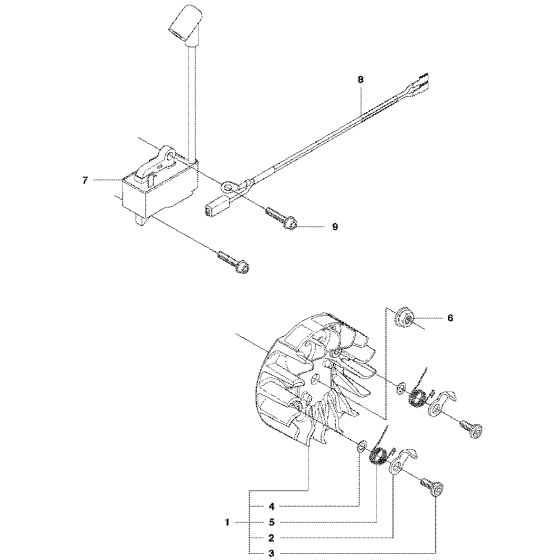 Ignition System Assembly For Husqvarna 435eii Chainsaw