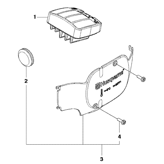 Winter Kit Assembly For Husqvarna 455 Rancherii Chainsaw