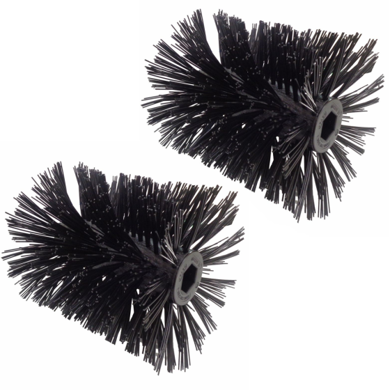 Pair of Bristle Brush for Stihl BF-MM, BK-MM Sweeper - OEM No. 4601 730 1700 (PAIR)