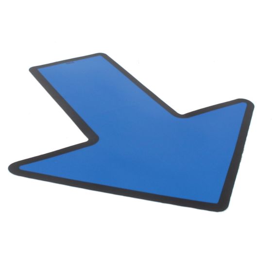 Blue Arrow Decal for Genie Access Platform (Width 180mm x Height  228mm)