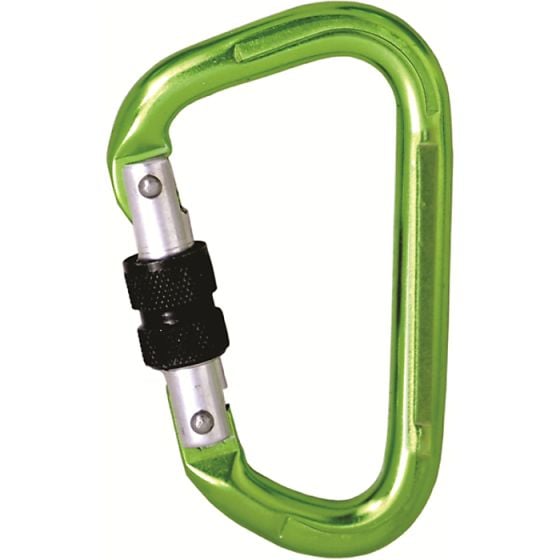 Aluminium Screw Locking Karabiner