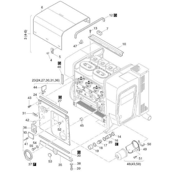 Capsule-C-2 Assembly for Hatz 4L42C Diesel Engines