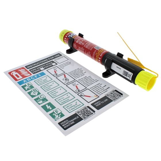 Fire Safety Stick Starter Kit with Sticker- 50 Seconds