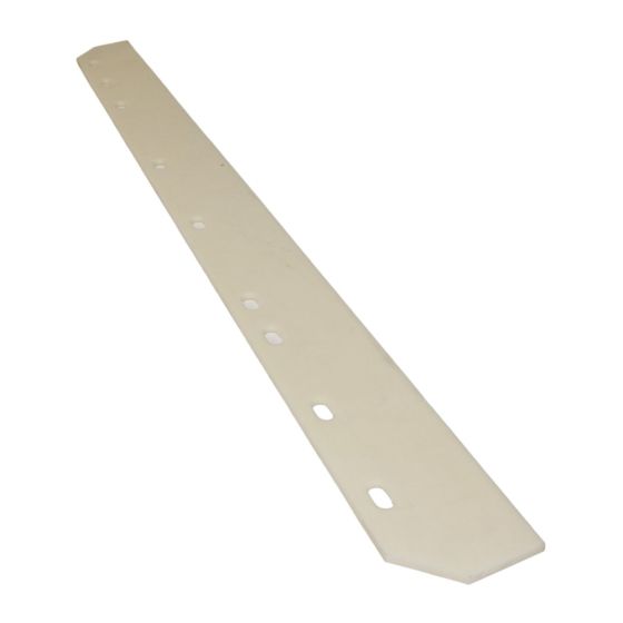 Plastic Scraper for Wacker RD27-120 Roller - OEM No. 5100012261