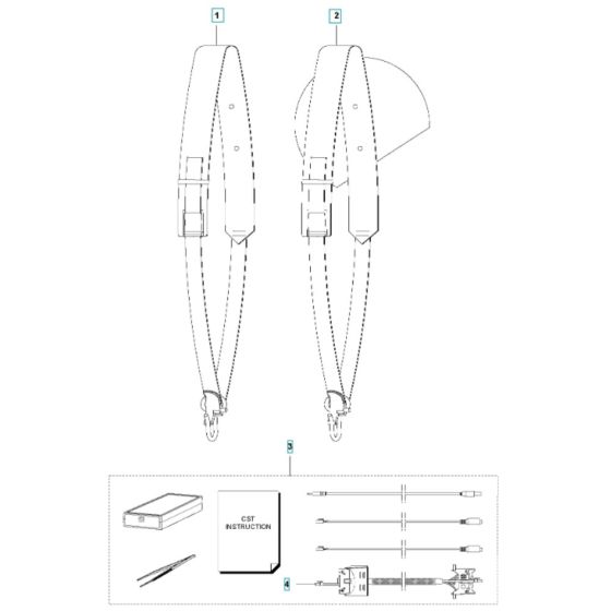 Accessories for Husqvarna 520iHT4 Battery Hedge Trimmer