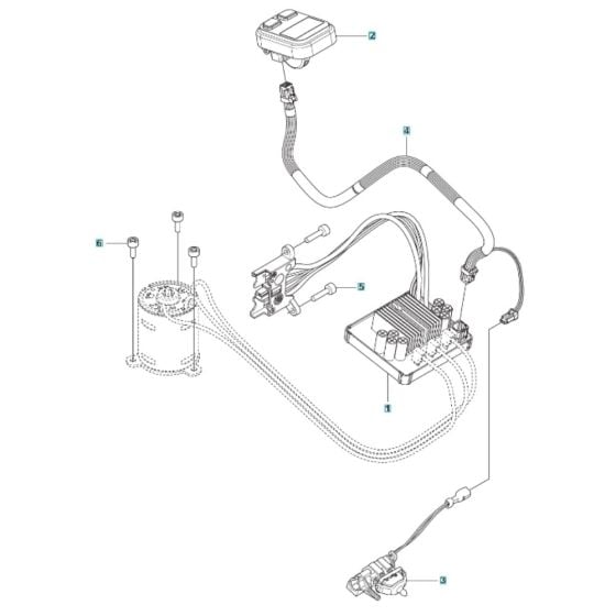 Electrical for Husqvarna 522iHD60 Battery Hedge Trimmer