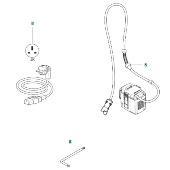 Accessories for Husqvarna 522iHD75 Battery Hedge Trimmer